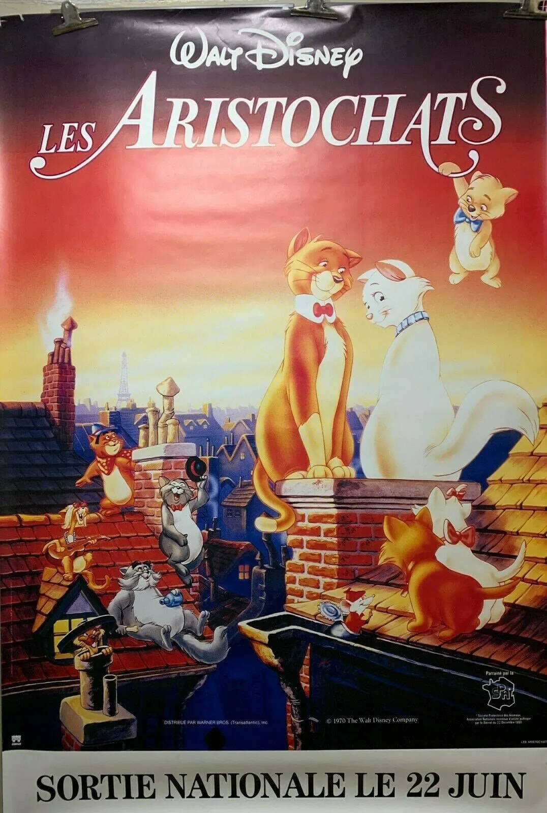 Les Aristochats Walt Disney French Version 